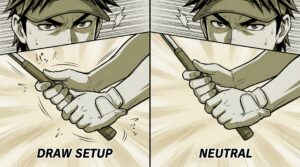 ドローボールの打ち分け｜ボール位置とグリップ設定