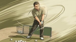 練習場100球で100切りに近づく組み立て