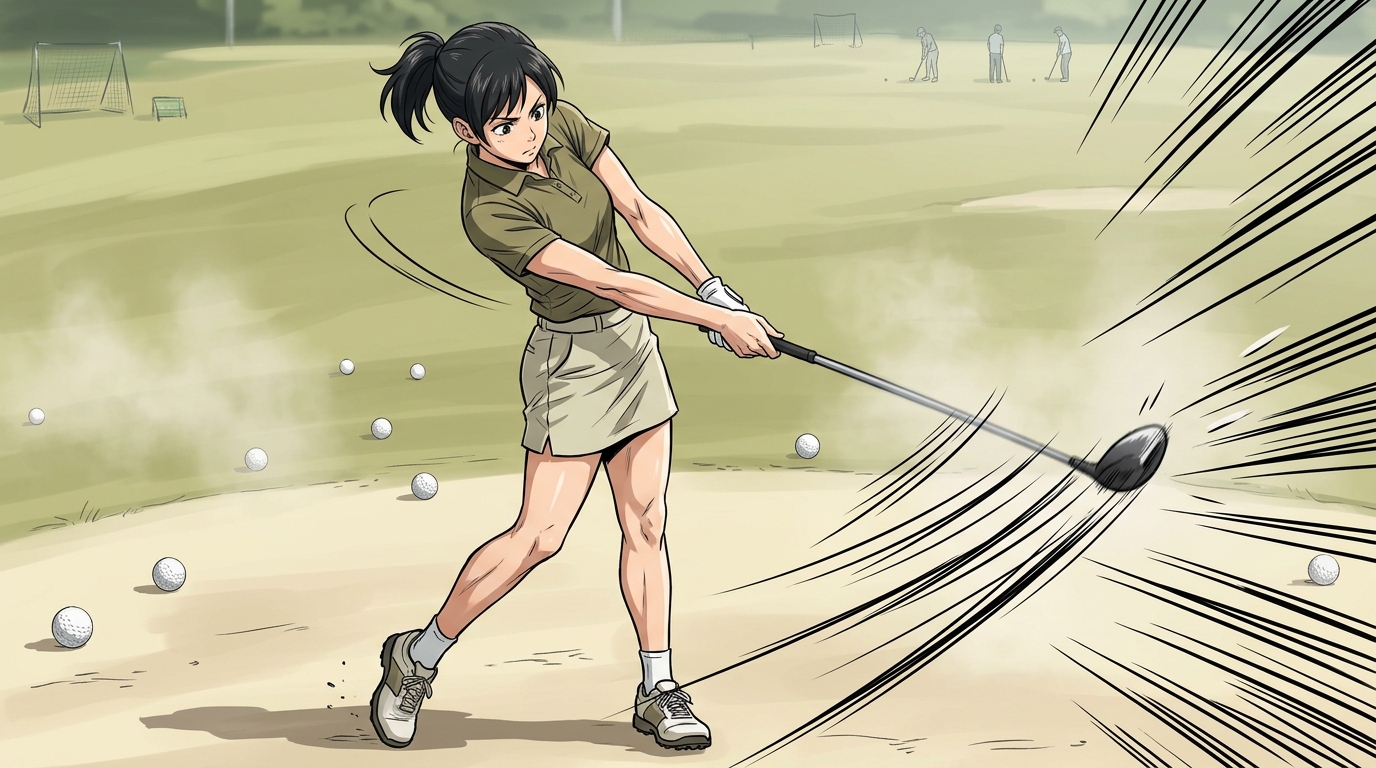 女性ゴルファーのドライバー飛距離2026年版｜平均値・伸ばし方・クラブ選びを徹底解説 - 女性の飛距離が伸びない5つの原因